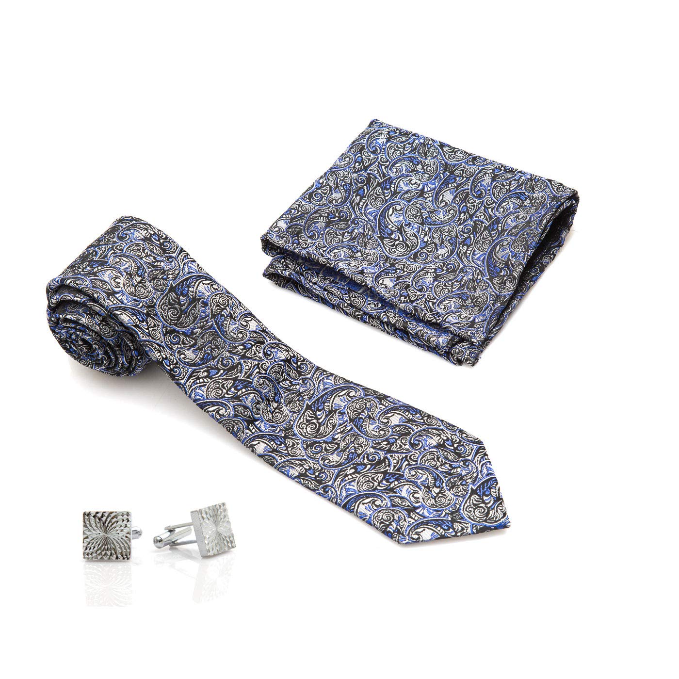vibhavari Men's Tie, Pocket Square & Cufflinks Set-picture-24