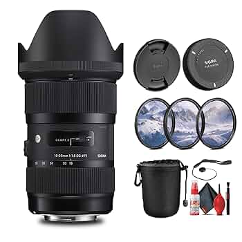 Amazon.com : Sigma 18-35mm f/1.8 DC HSM Art Lens for Nikon