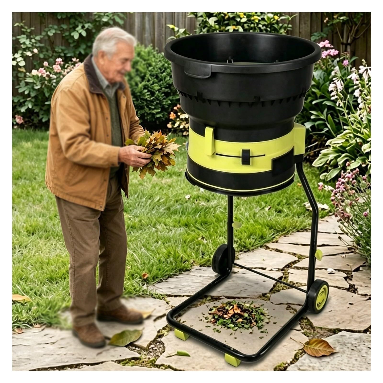 Genérico Trituradora Eléctrica De Residuos De Jardín 8000 RPM