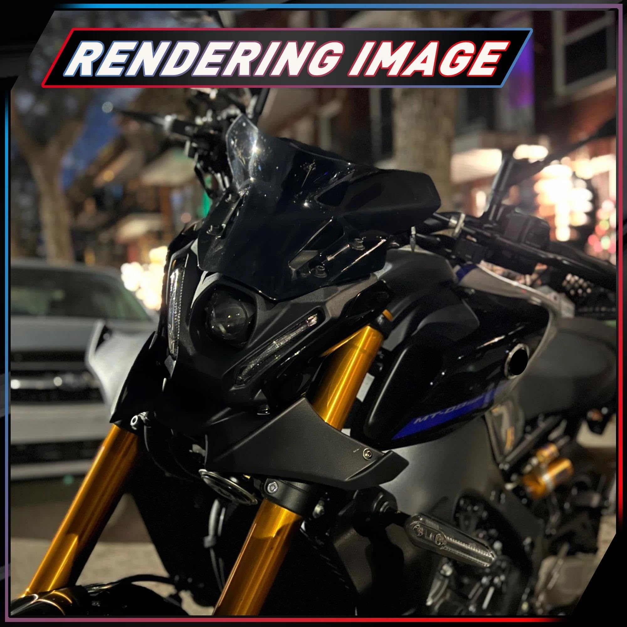 Amazon.co.jp: オートバイスポイラー に適合する MT09 SP MT-09 2021