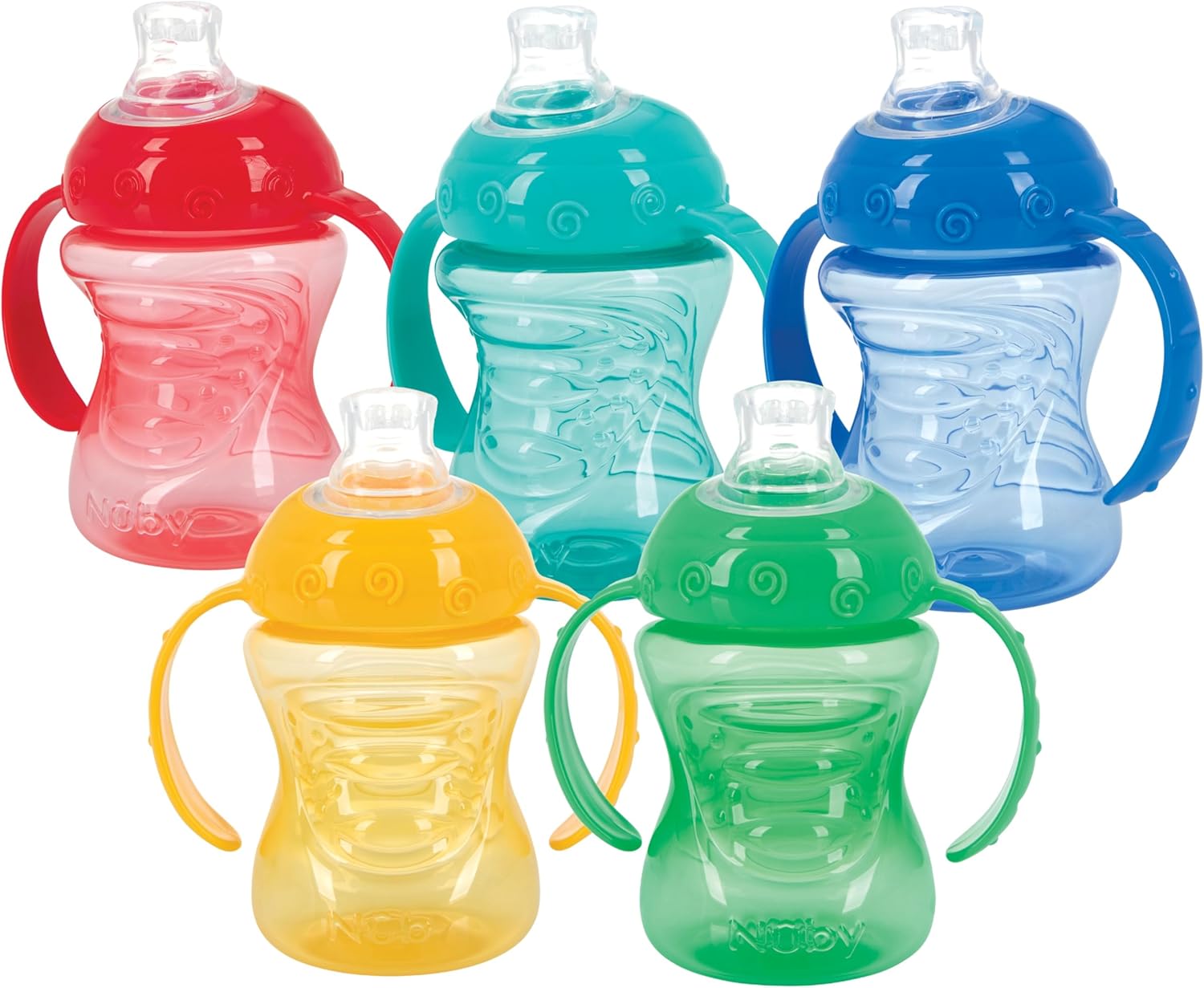 Nuby No-Spill Grip n' Sip Cup 8oz, Single Pack Kenya Ubuy