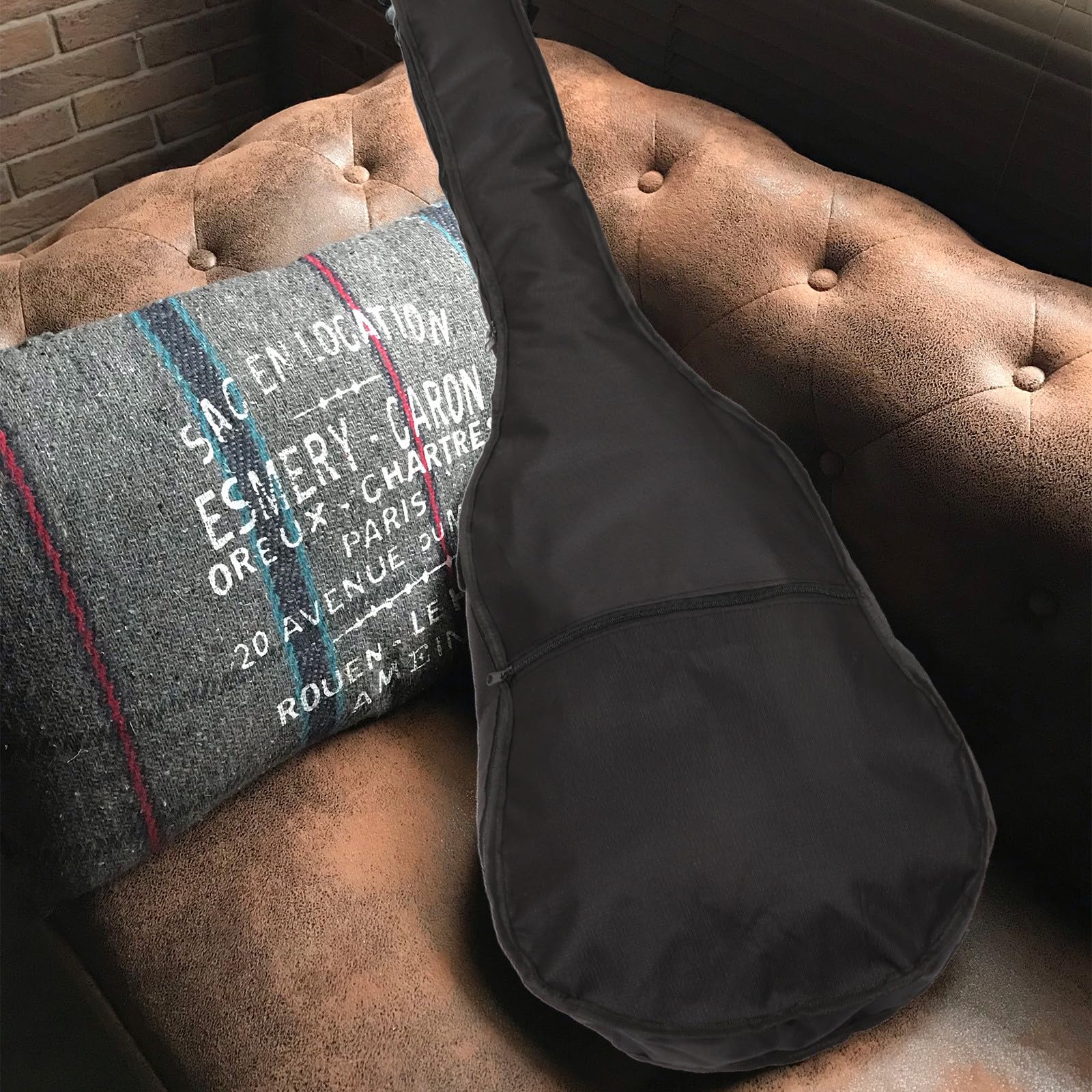Ciieeo Correa Hombro Resistente al Agua Ligera y Práctica Funda de Tela Oxford 420d de Guitarra Española Adecuado para Transporte y Almacenamiento