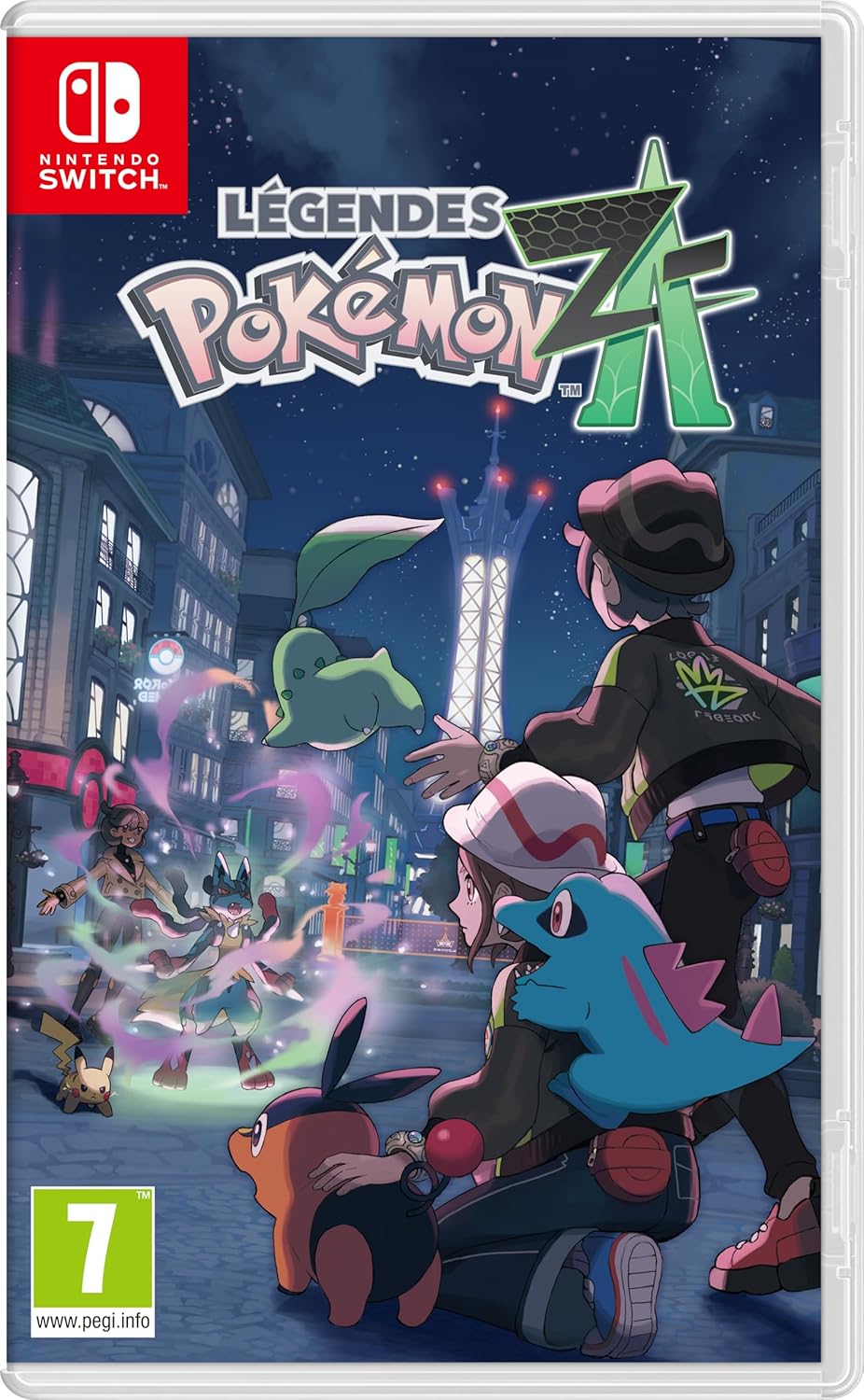 Légendes Pokémon : Z-A sur Nintendo Switch – Aventure urbaine à Illumis, combats Pokémon en temps réel et starters Germignon, Gruikui, Kaiminus