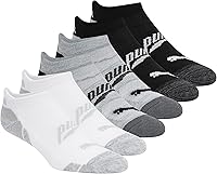 PUMA Women's Low Cut Athletic Socks 6-Pack - Comfortable Runner Socks with Arch Support, Mesh Ventilation & Moisture Control