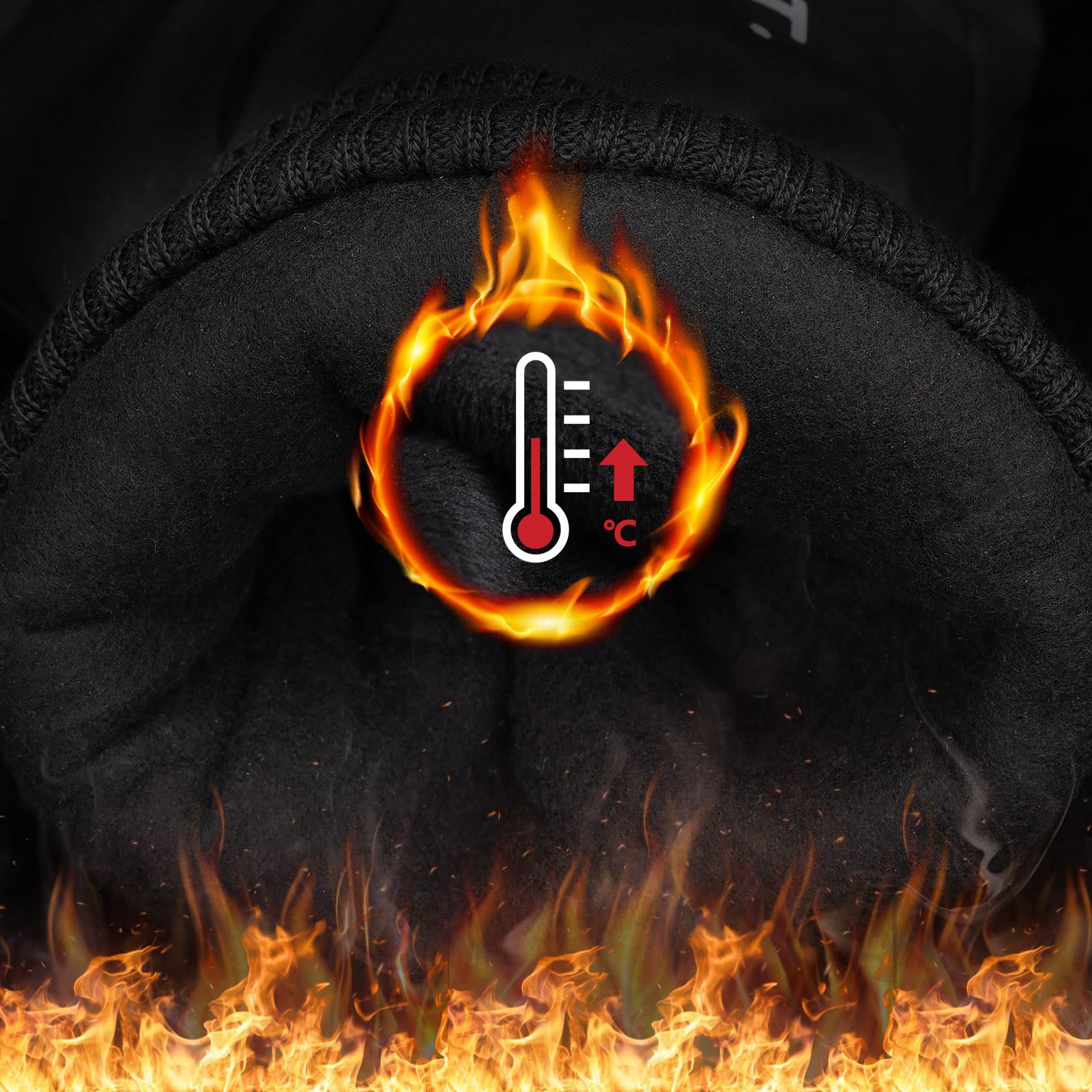Guantes de Esquí 3M Thinsulate Térmicos Impermeables Antideslizantes con Pantalla Táctil para Hombre y Mujer