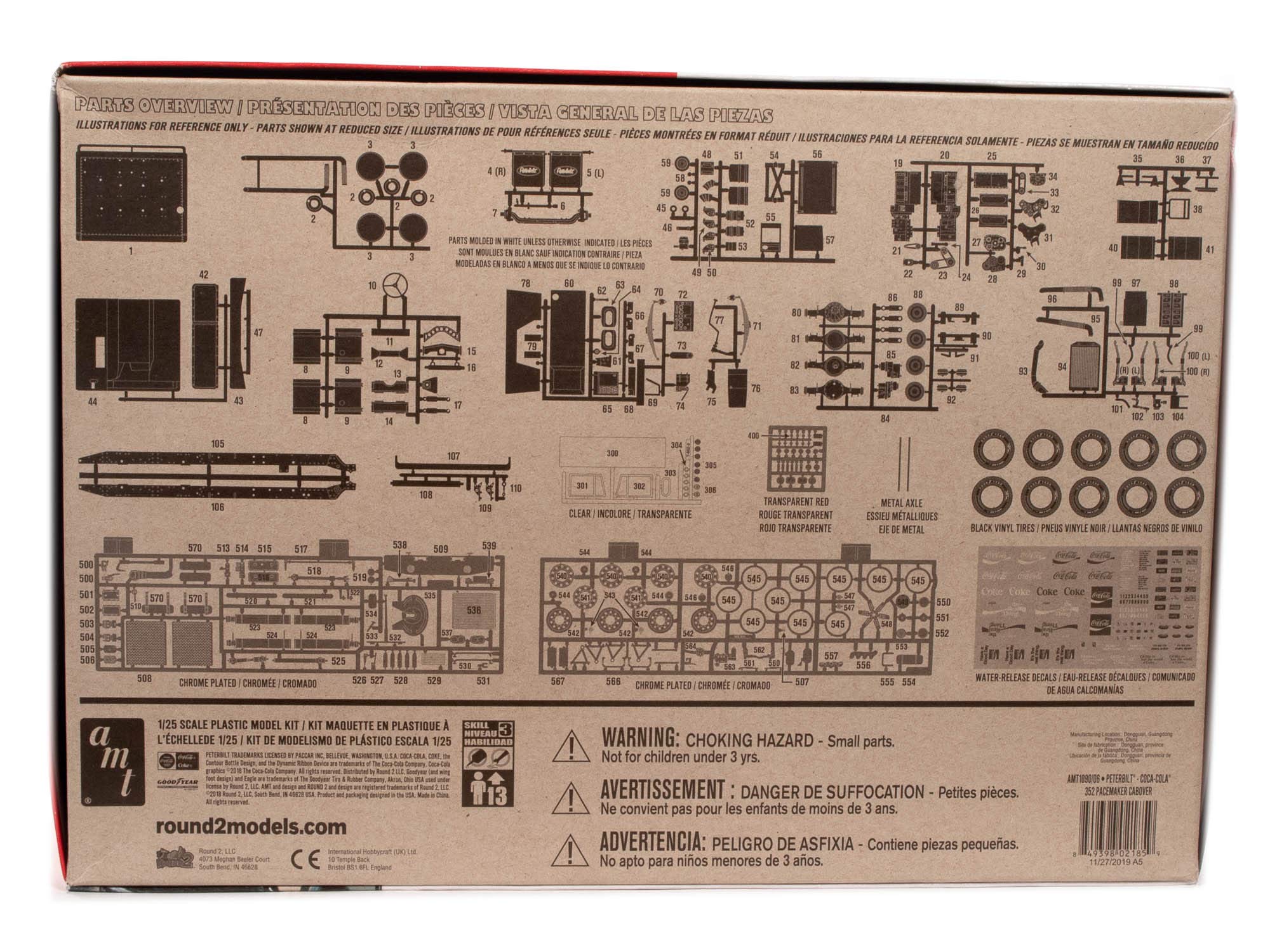 Amazon | AMT 1/25 コカ・コーラ ピータービルト352 ペースメーカー