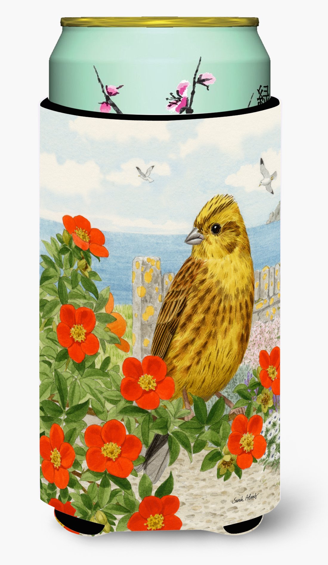 Caroline's Treasures Yellowhammer Tall Boy Koozie Hugger, Multicolor
