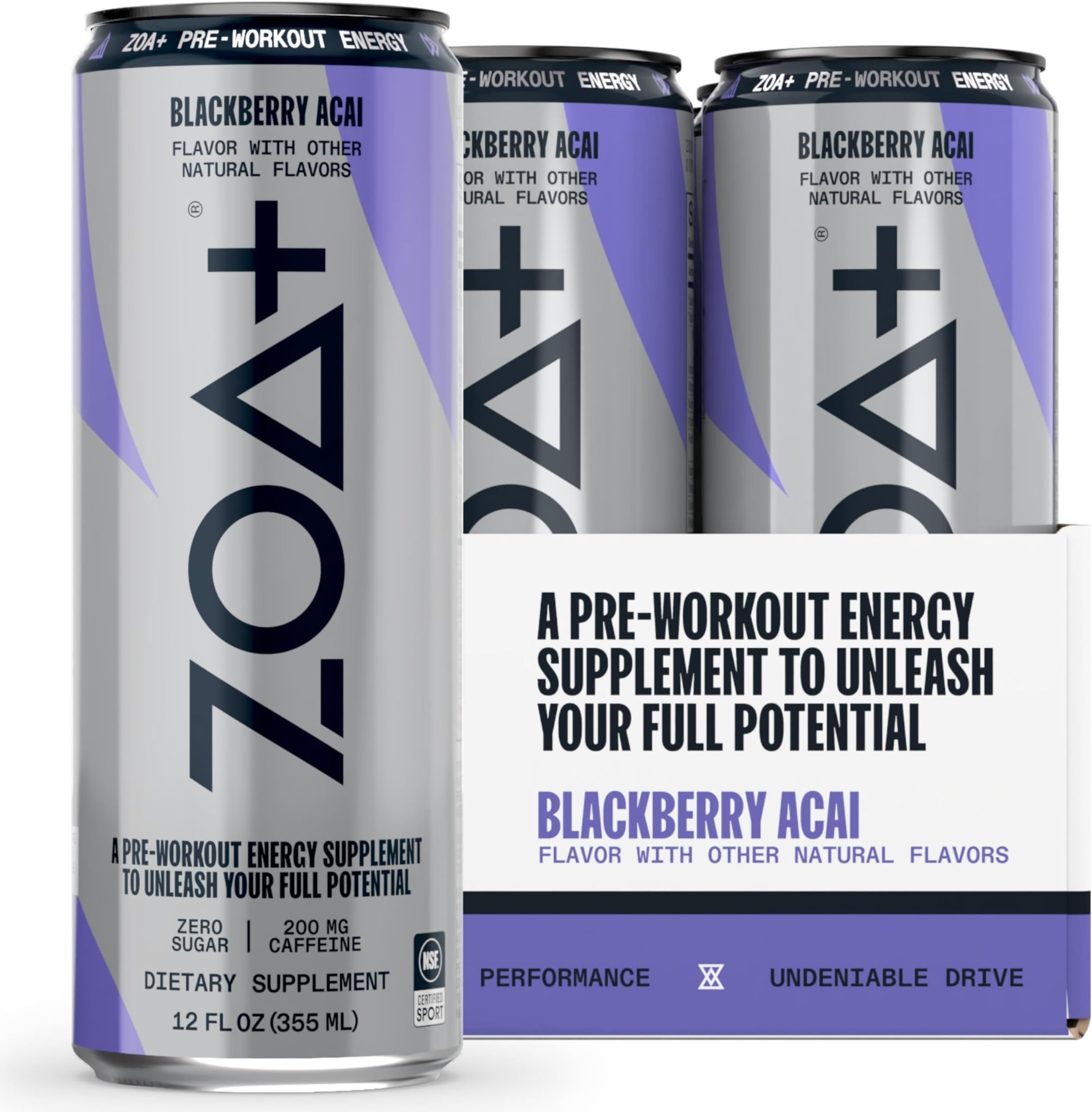 ZOA+ Pre-Workout Drink