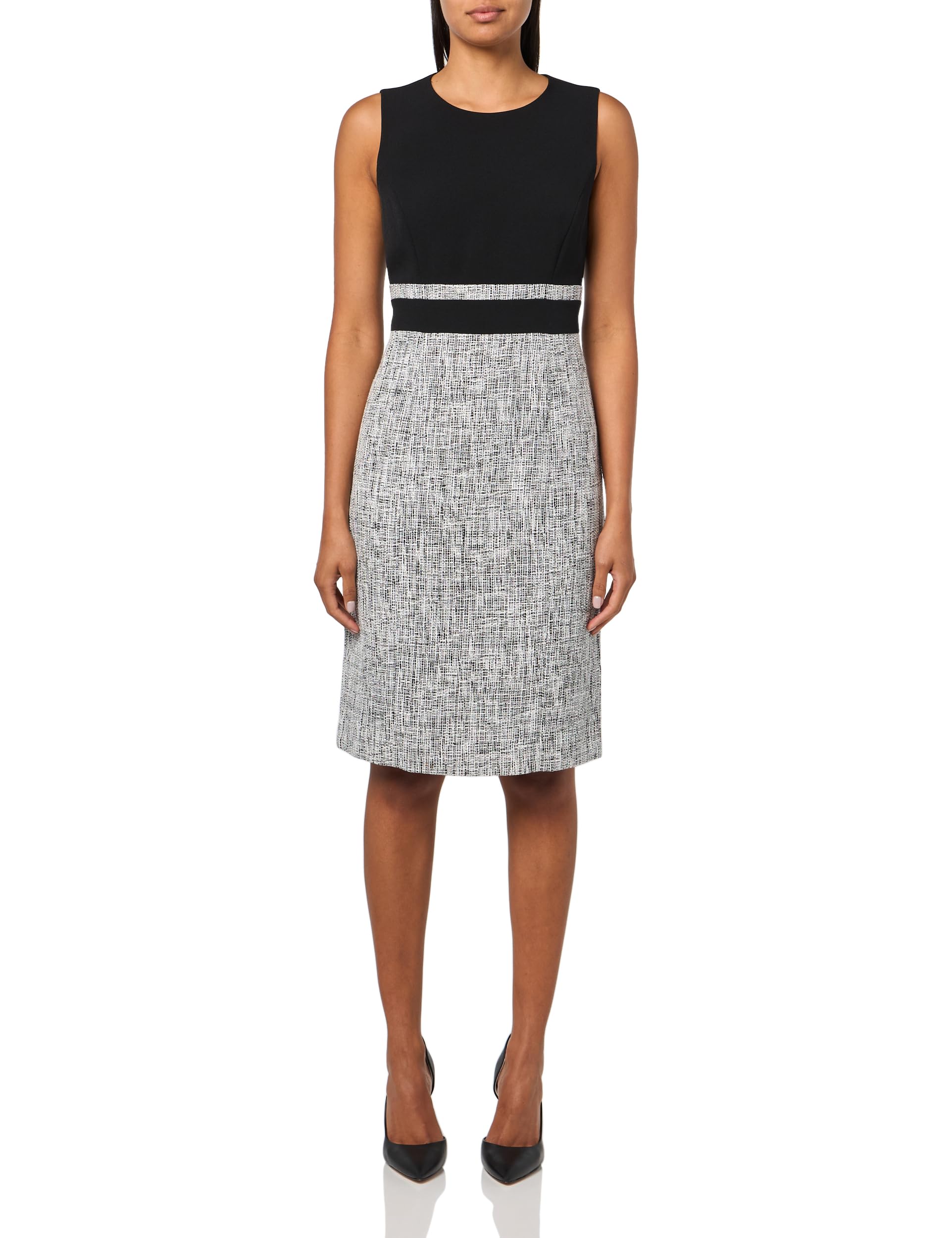 Kasper Womens Sheath Dress W Waistband Frame