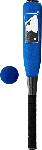 Franklin 6601S3 MLB 24" Oversized Foam Bat & Ball, Colors May Vary, One Size