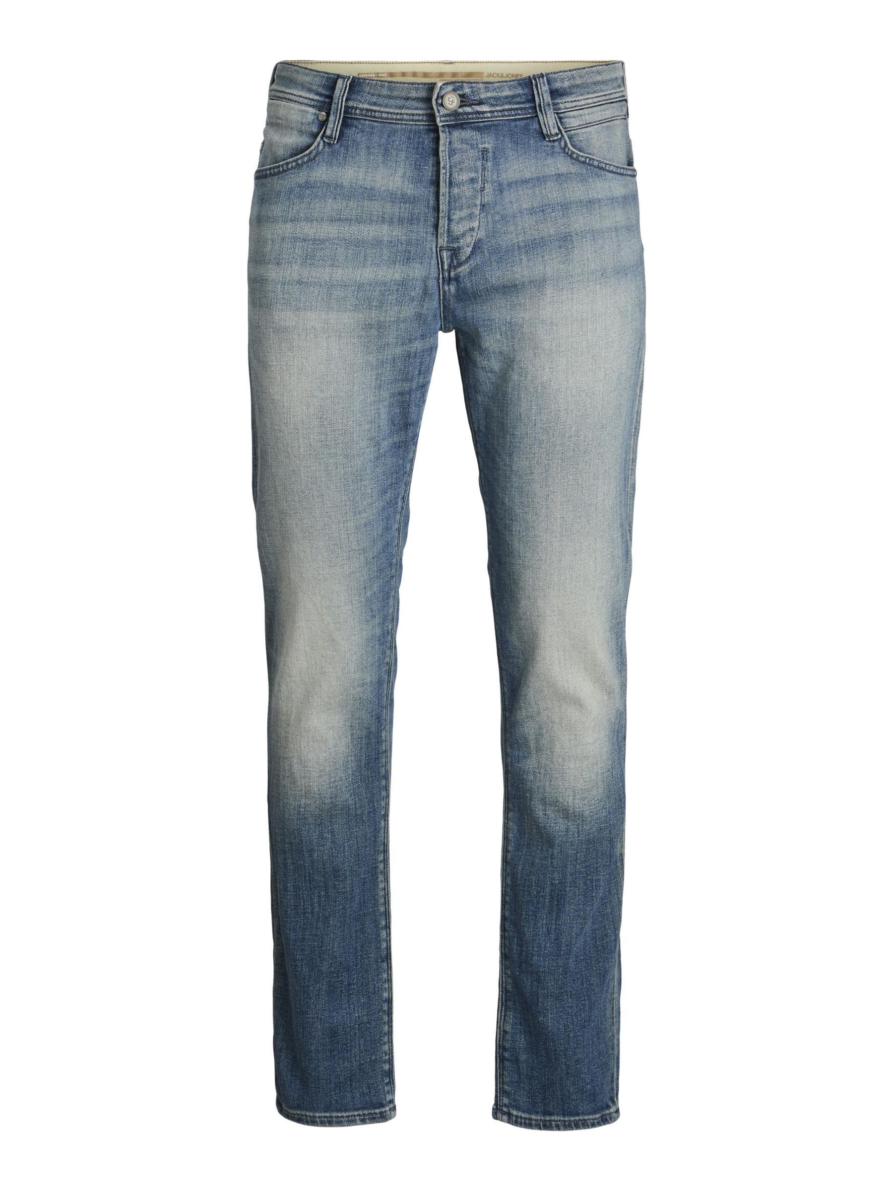 JACK & JONES JJIMIKE JJCADE GE 632 Noos - Vaqueros Ajustados para Hombre, Azul Denim., 36W / 32L