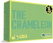 The Chameleon: Award-Winning Bluffing Board Game for Family, Adults & Friends | Includes 80 Extra Secret Words | Who is The Imposter?