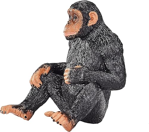 Miniatura 5 de MOJO - Figura realista internacional de vida silvestre, chimpancé