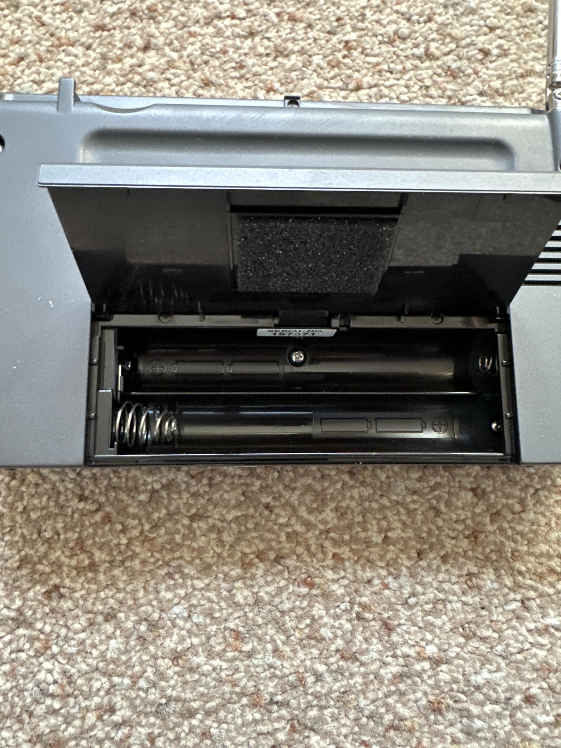 Sony Portable Noire radio DAB