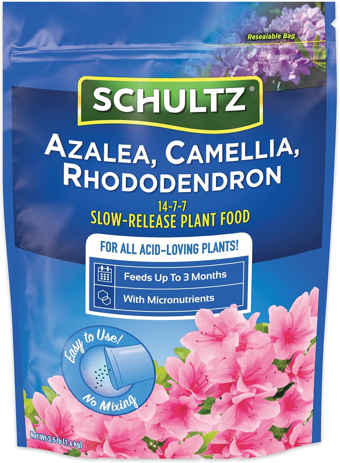 Schultz Fertilizante ACR de Liberación Lenta, 3.5 Lb, 56 Onzas