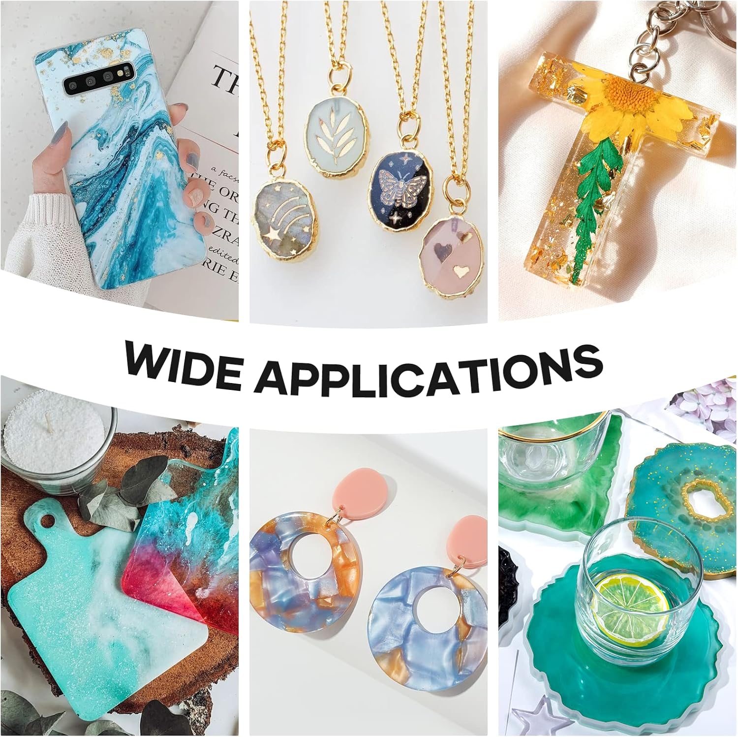 YRYM HT Epoxy Resin Pigment 16 Colors NonToxic Epoxy Resin Color