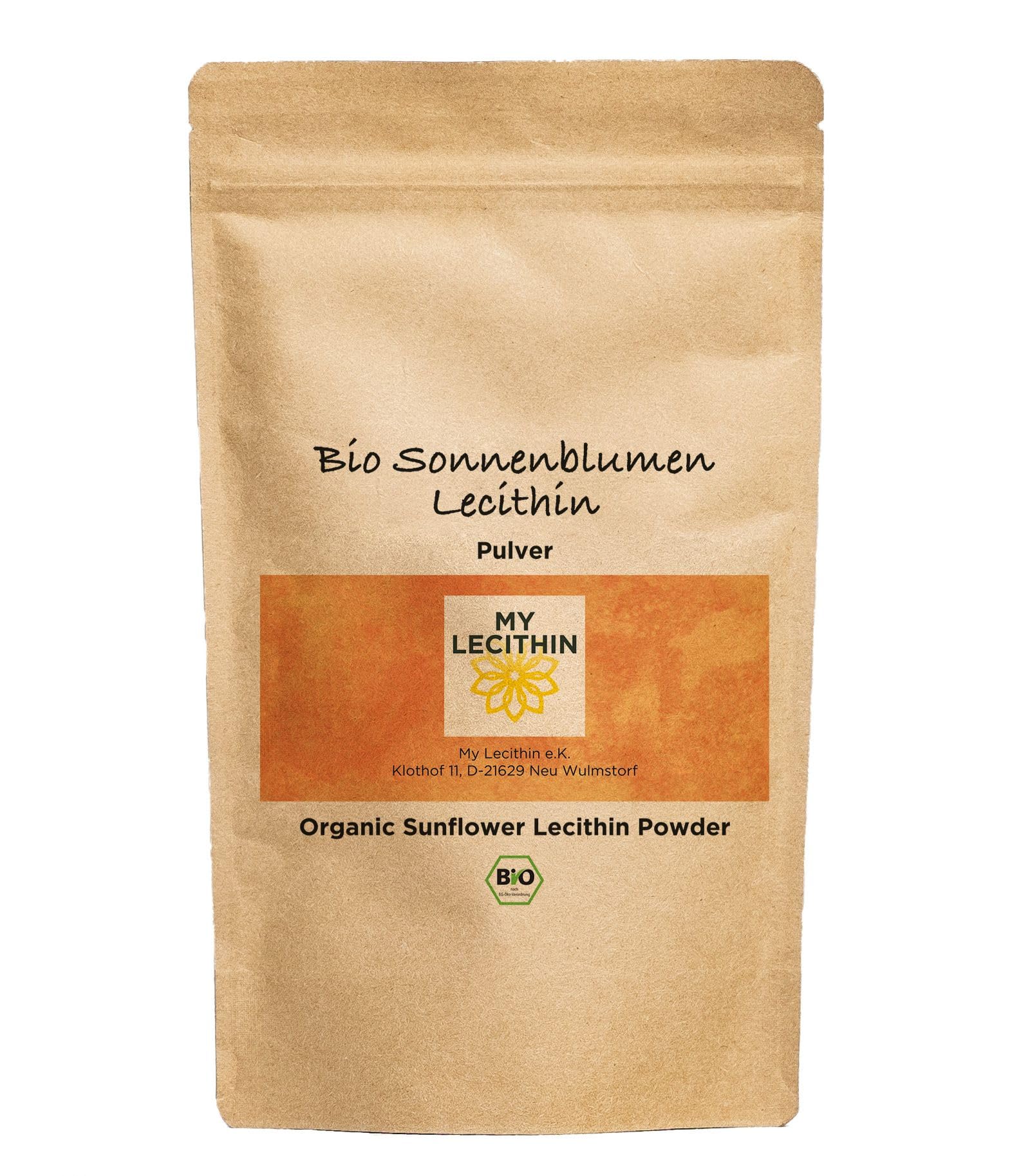 Lécithine de tournesol bio en poudre (500 g)