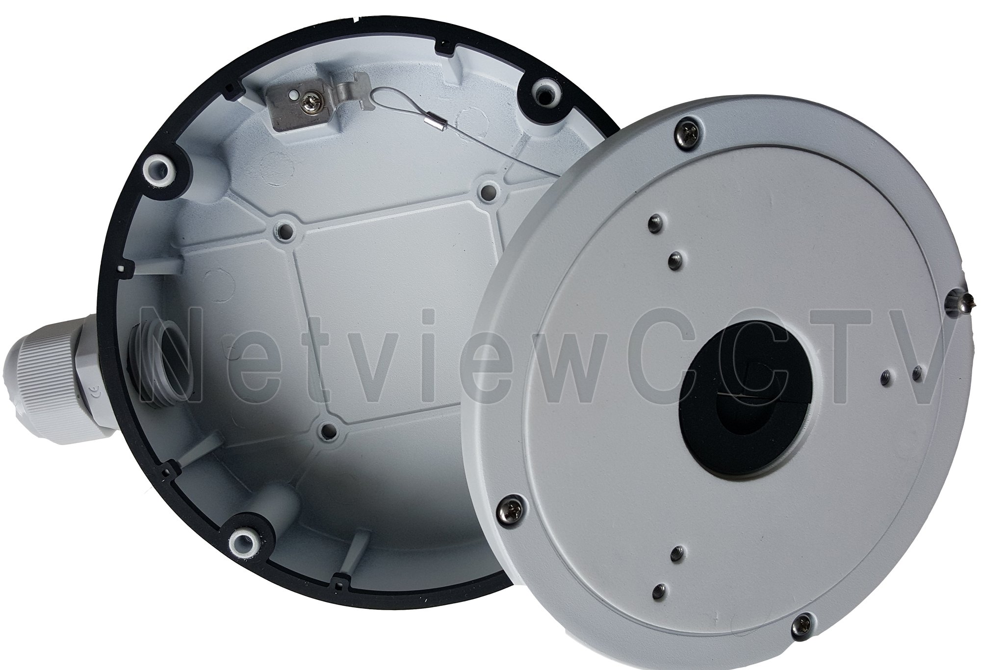 Buy HIKVISION DS1280ZJM Power Intake Deep Base Junction Box for Turret Dome Camera Online at