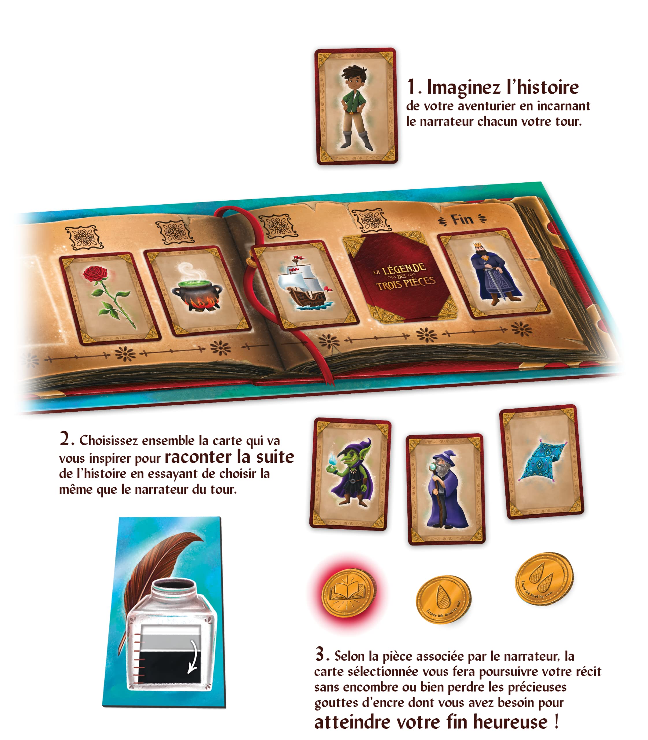 GIGAMIC LA Legende des Trois Pieces, Multicolored - Image 2