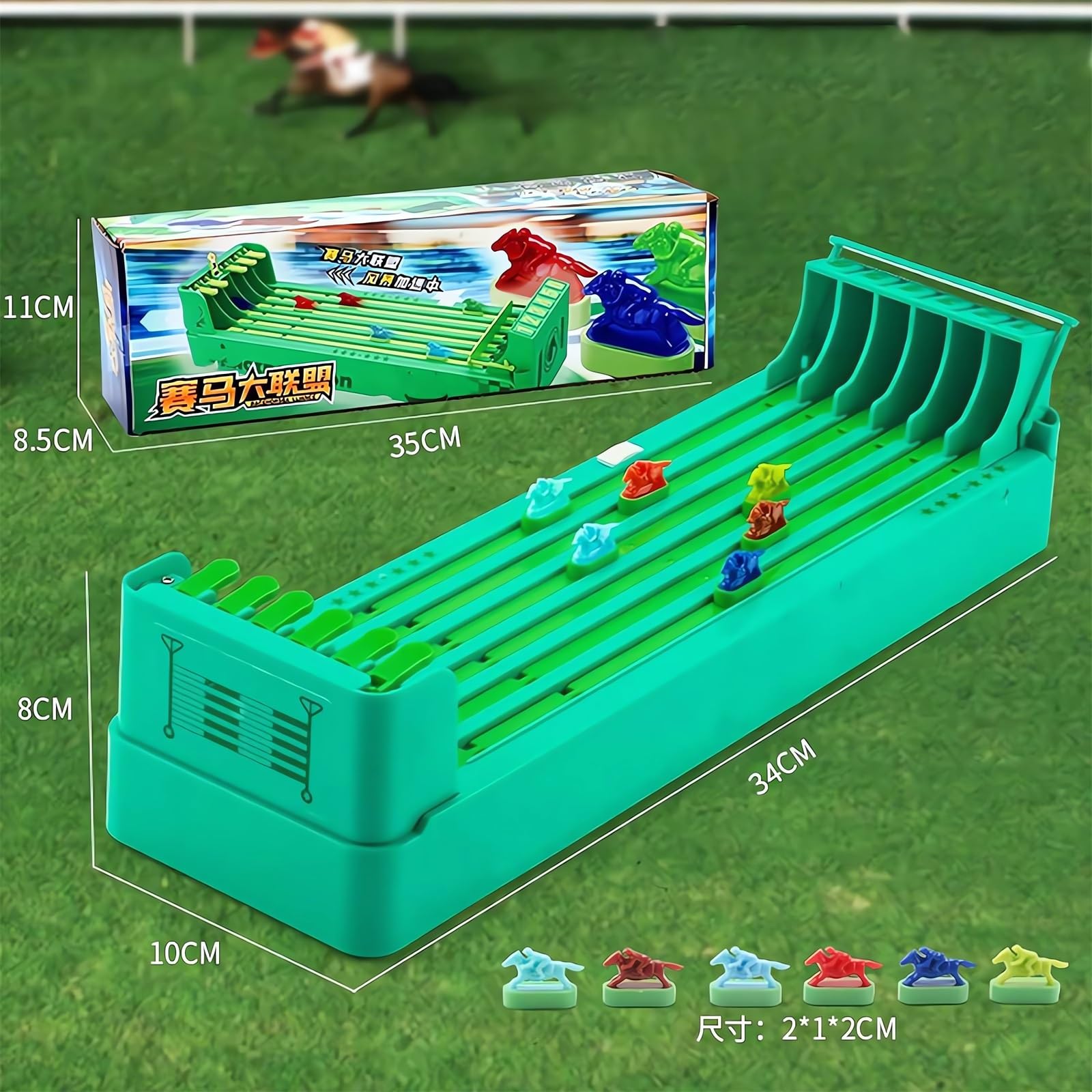 Amazon.com: Classic Desktop Derby 6-Horse Racing Union Game - 2024