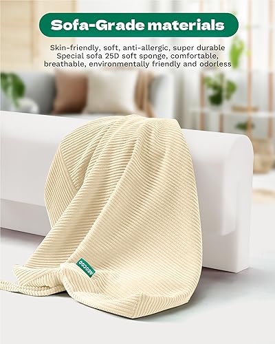 Miniatura 9 de Protector de parachoques para riel de cama, acolchado de rieles de cama de hospital, para camas altas y literas, espuma viscoelástica suave de alta