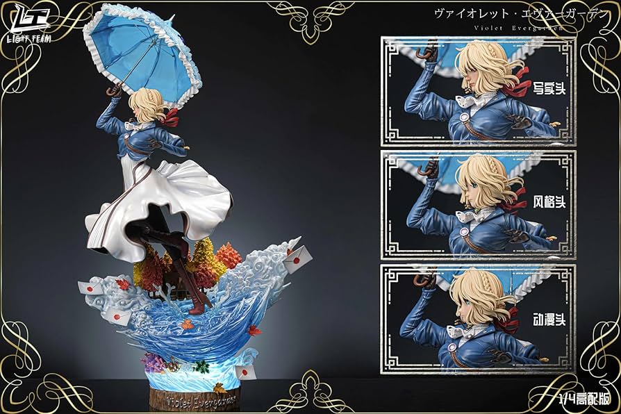 ヴァイオレット・エヴァーガーデン ガレージキット　フィギュア Amazon.co.jp: ヴァイオレット・エヴァーガーデン フィギュア 1/6