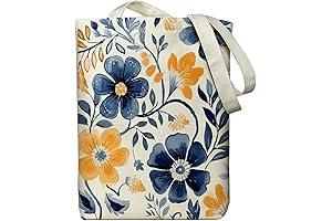Canvas Tote Bag, Women's Lightweight Tote Bag for Daily Use