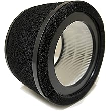 Nispira Replacement Filter L True HEPA + Activated Carbon Pre Filter Compatible with GermGuardian Air Purifier AC4200W FLT4200, 1 Pack