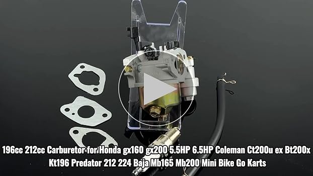TURBOTUNITY Tune Up Kit For Honda GX160 GX200 4HP 5.5HP 6.5HP, 163cc 196cc Small Engines Rebuild Kit W/ 16100-ZH8-W61 Carburetor, Ignition Coil & Other Common Replacement Parts, Carburetors - Canada