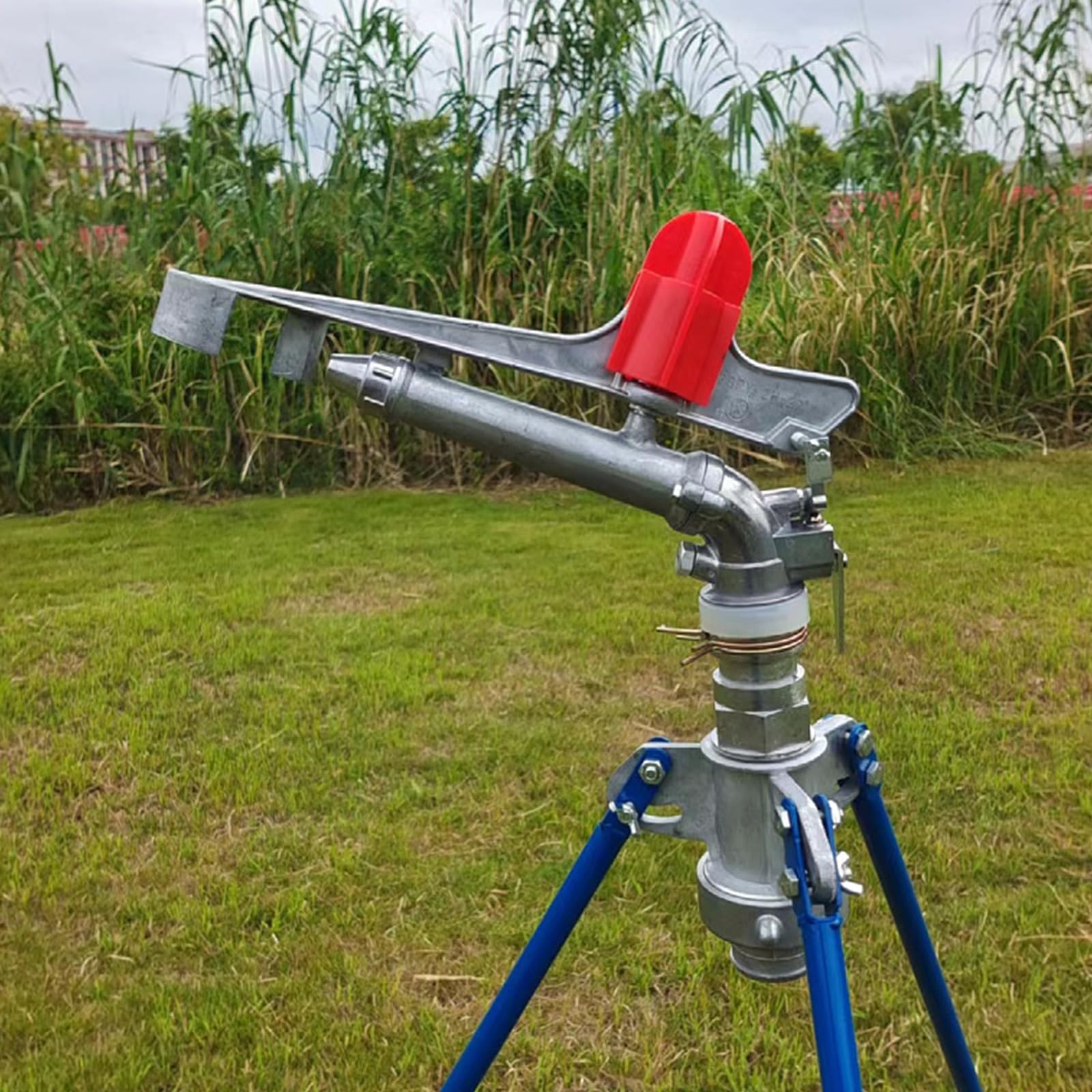 Rociador de riego de jardín con rosca hembra de 360 grados, ajustable, giratorio, herramienta de riego de granja, ergonómica