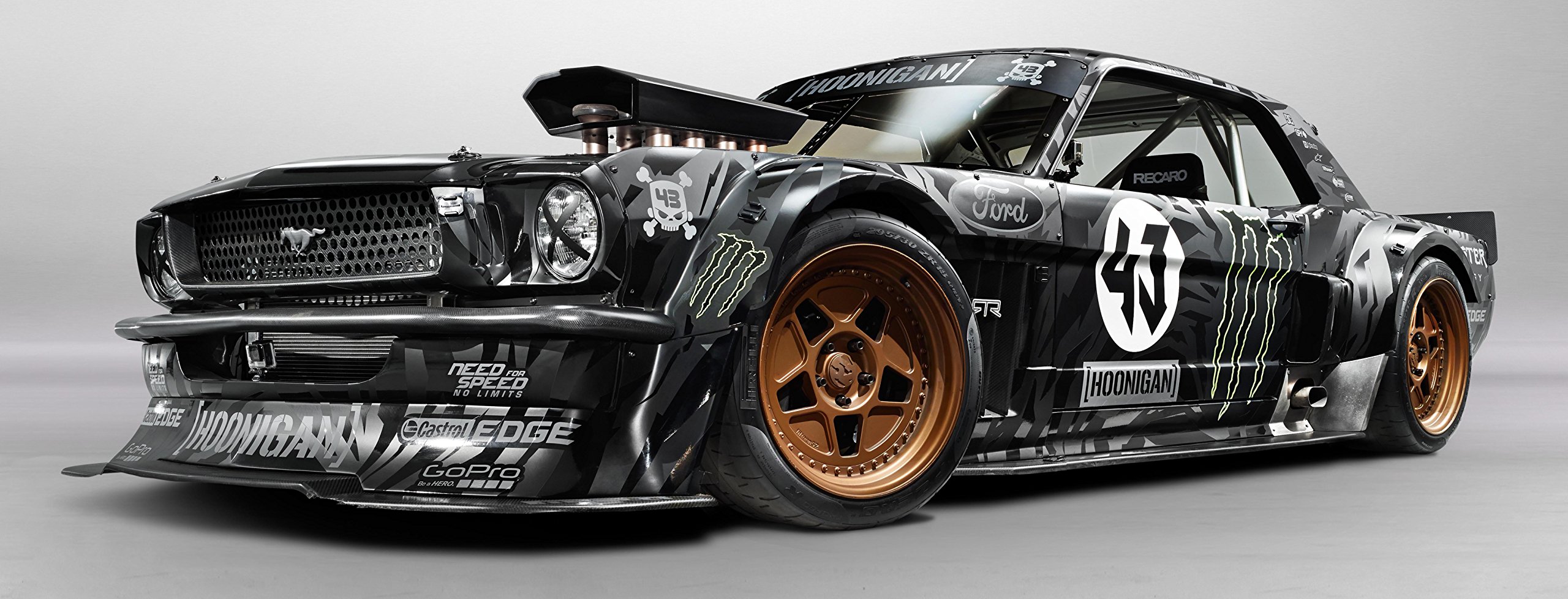 Ken Block Gymkhana Poster Large 58x22 Mustang Unicorn Hoonigan