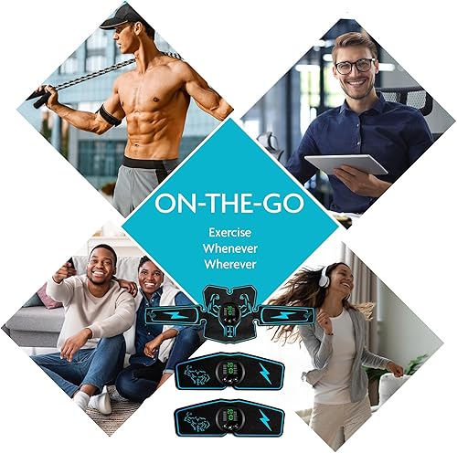 Miniatura 7 de Natural Heals Estimulador de abdominales Tactical X Abs el revolucionario modelo MHD TENS MH-1089 tu respuesta definitiva para el alivio avanzado