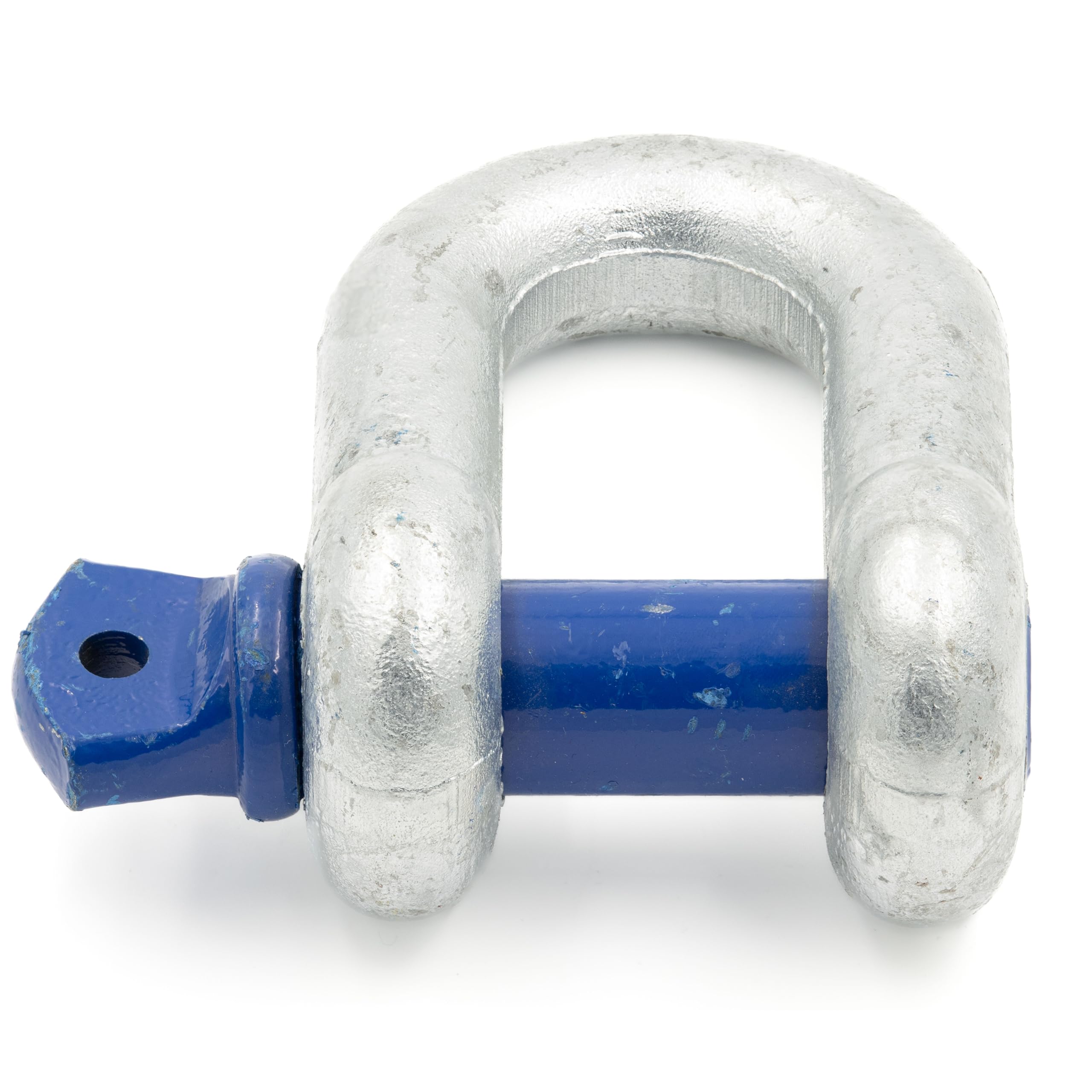 Grillete 2t de capacidad de carga de 5 piezas – Grillete DW Forma – Grillete de alta resistencia con perno de ojo – Acero galvanizado en caliente
