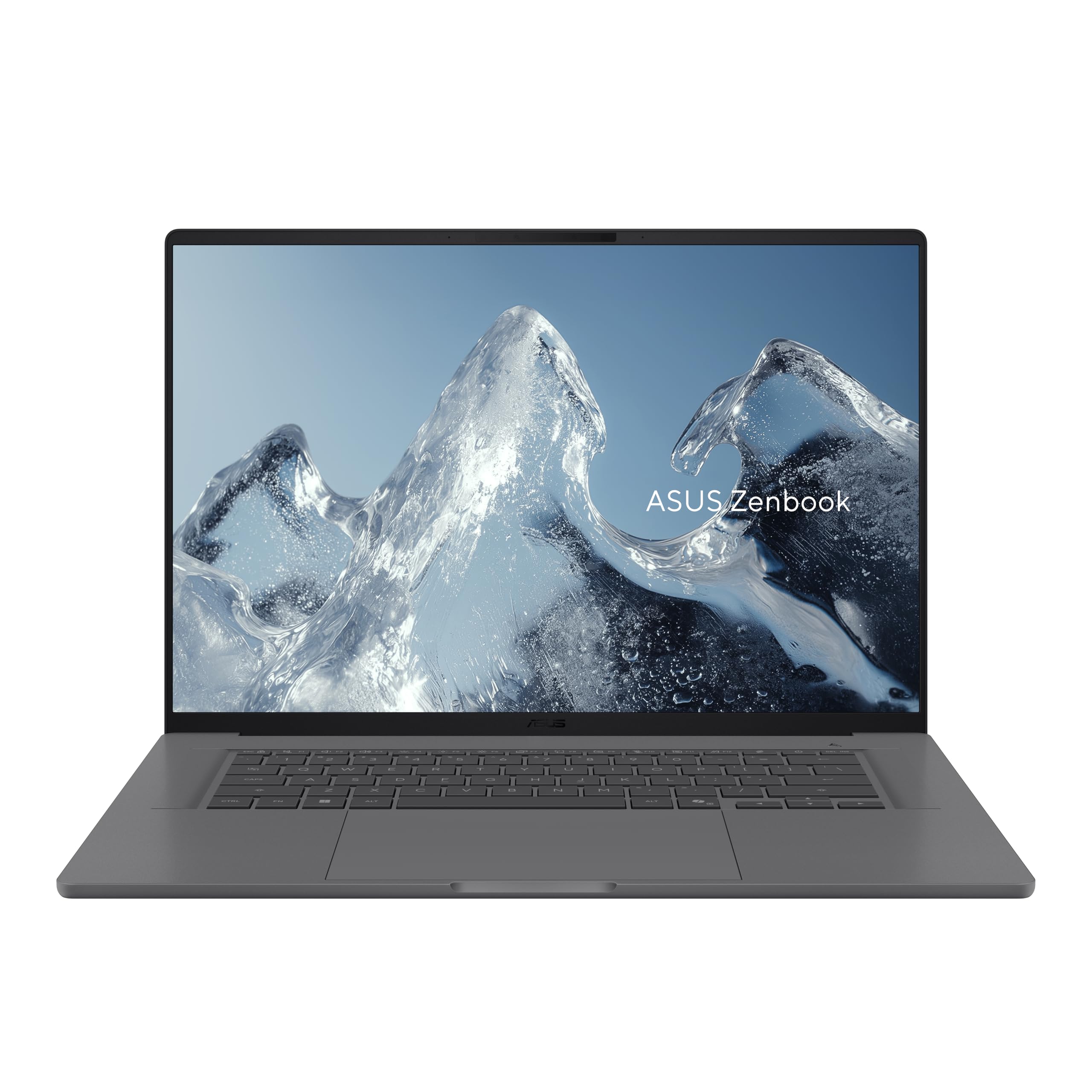 ASUS Zenbook A16 UX3607QA#B0H264DD2N, Notebook con display 16" OLED, 60Hz,Snapdragon® X X1 26 100 Processor,RAM 16GB, 512GB SSD, WIN11 Home, Grigio
