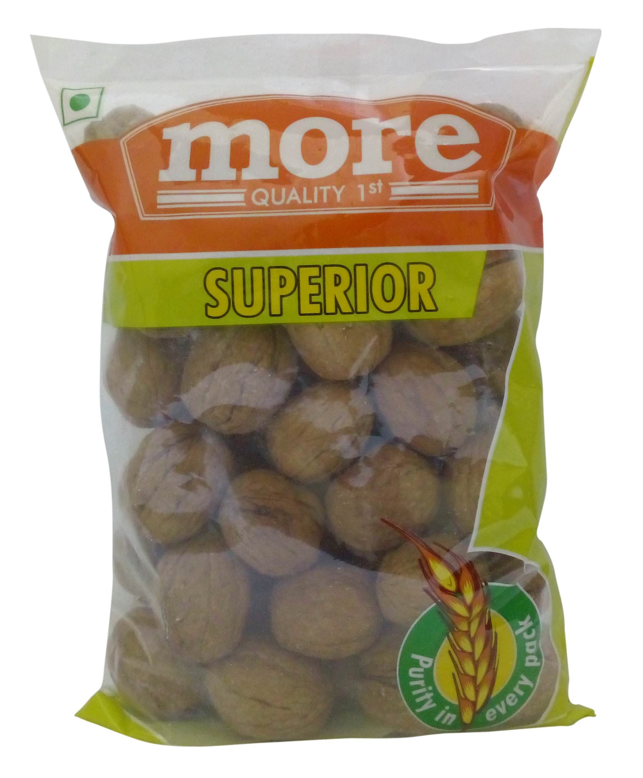 More Superior Walnut Whole - California Inshell, 500g Pouch (B078H9BXLB) Amazon Price History, Amazon Price Tracker