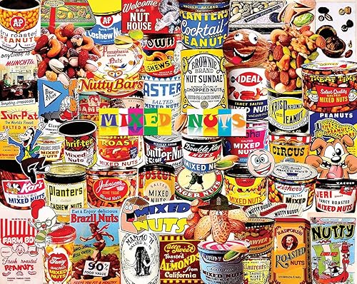 White Mountain Rompecabezas de nueces mixtas, 1000 piezas