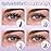 B&Q Venus Lash Clusters Kit Natural Lashes Clusters Wispy Invisible Band Manga Lashes Individual Lashes Bond and Seal Eyelash Extension Kit Easy Removal (Venus Kit-8-18MIX)
