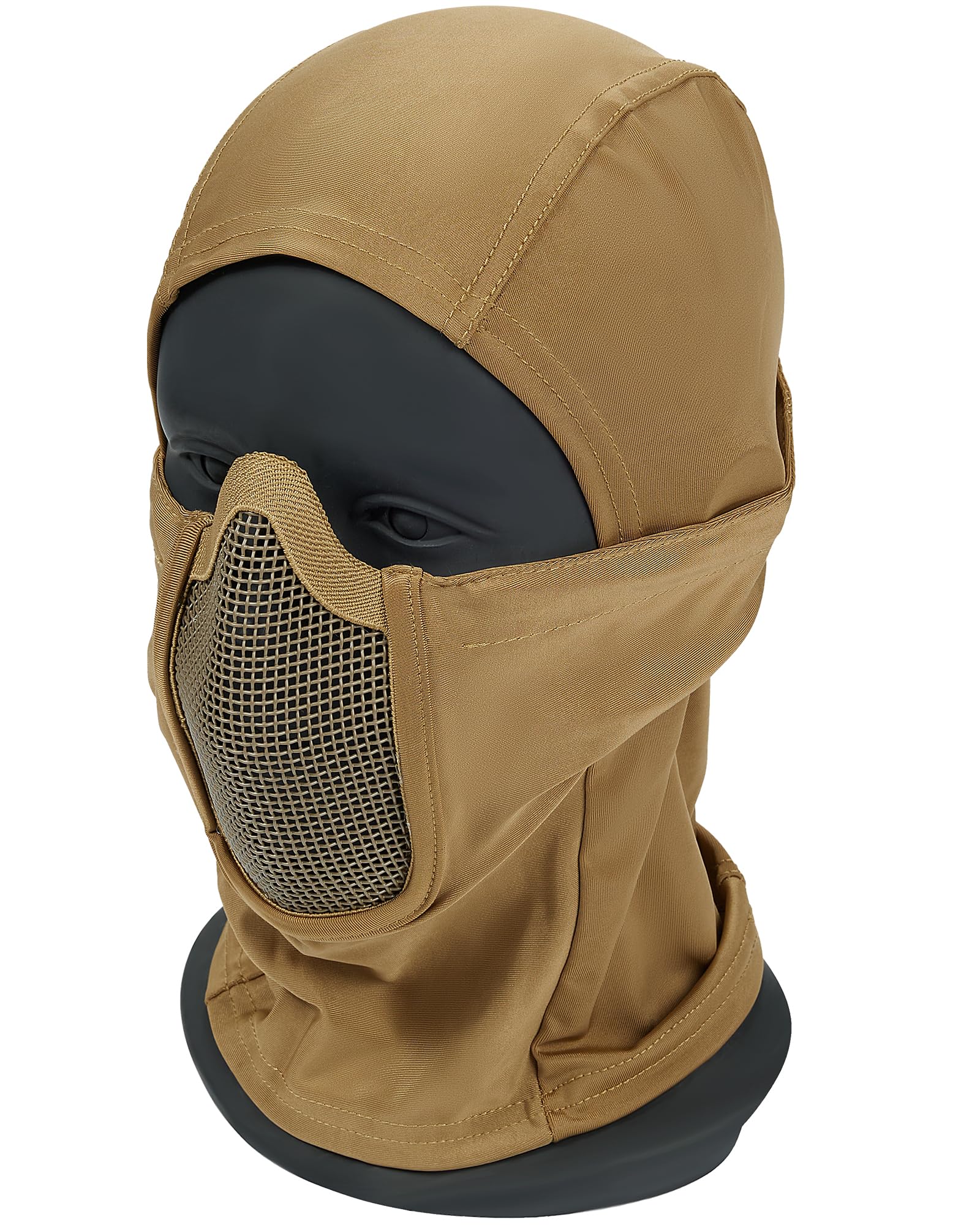OneTigris Balaclava Mesh maska taktyczna, styl ninja, pełna maska na twarz do Airsoft