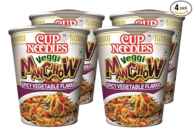 Vegetarian Veggie Manchow, 70 grams (Pack of 4)