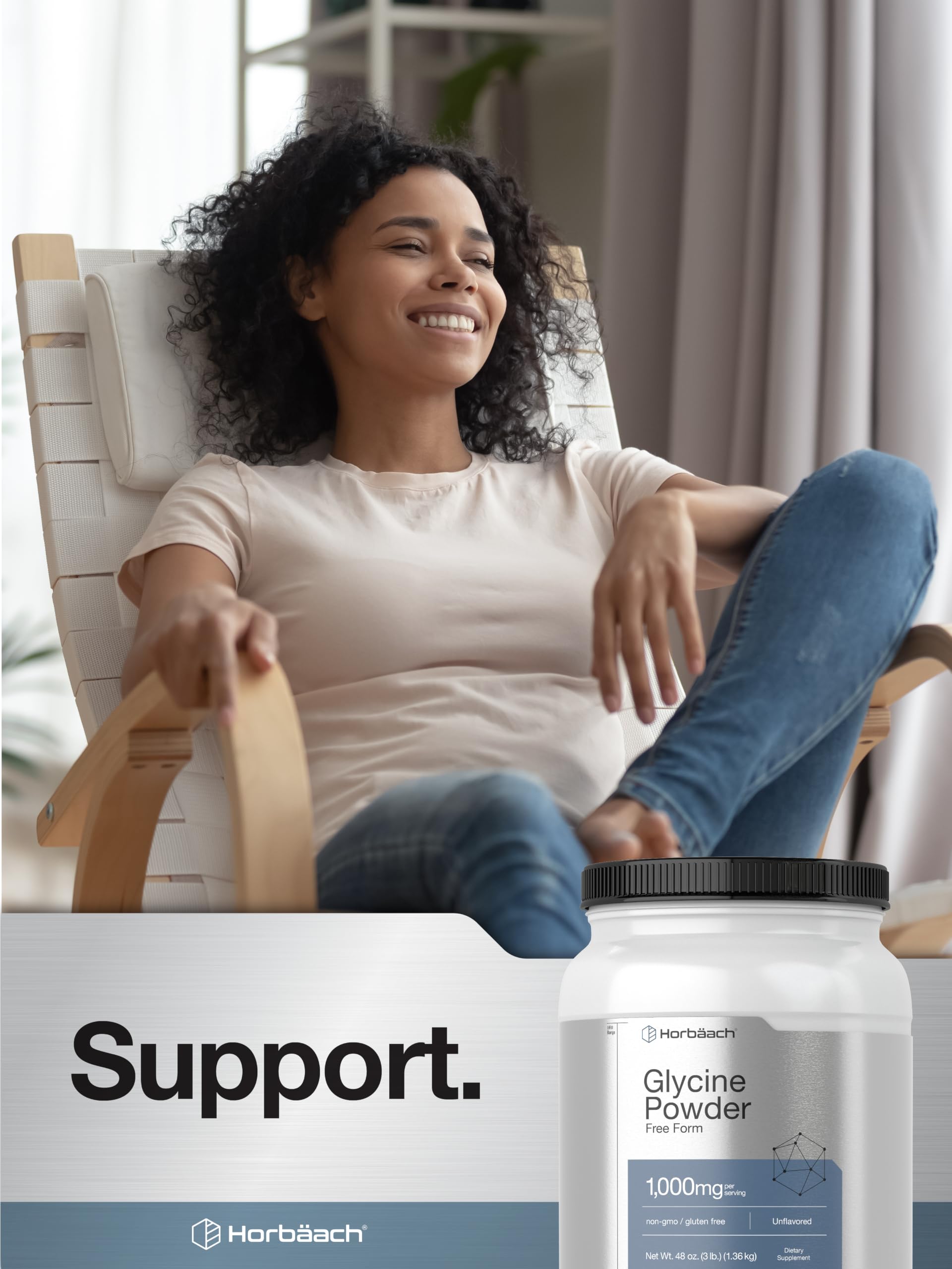 Horbäach Glycine Powder 3 lbs | Free Form Supplement — Amazon image 6