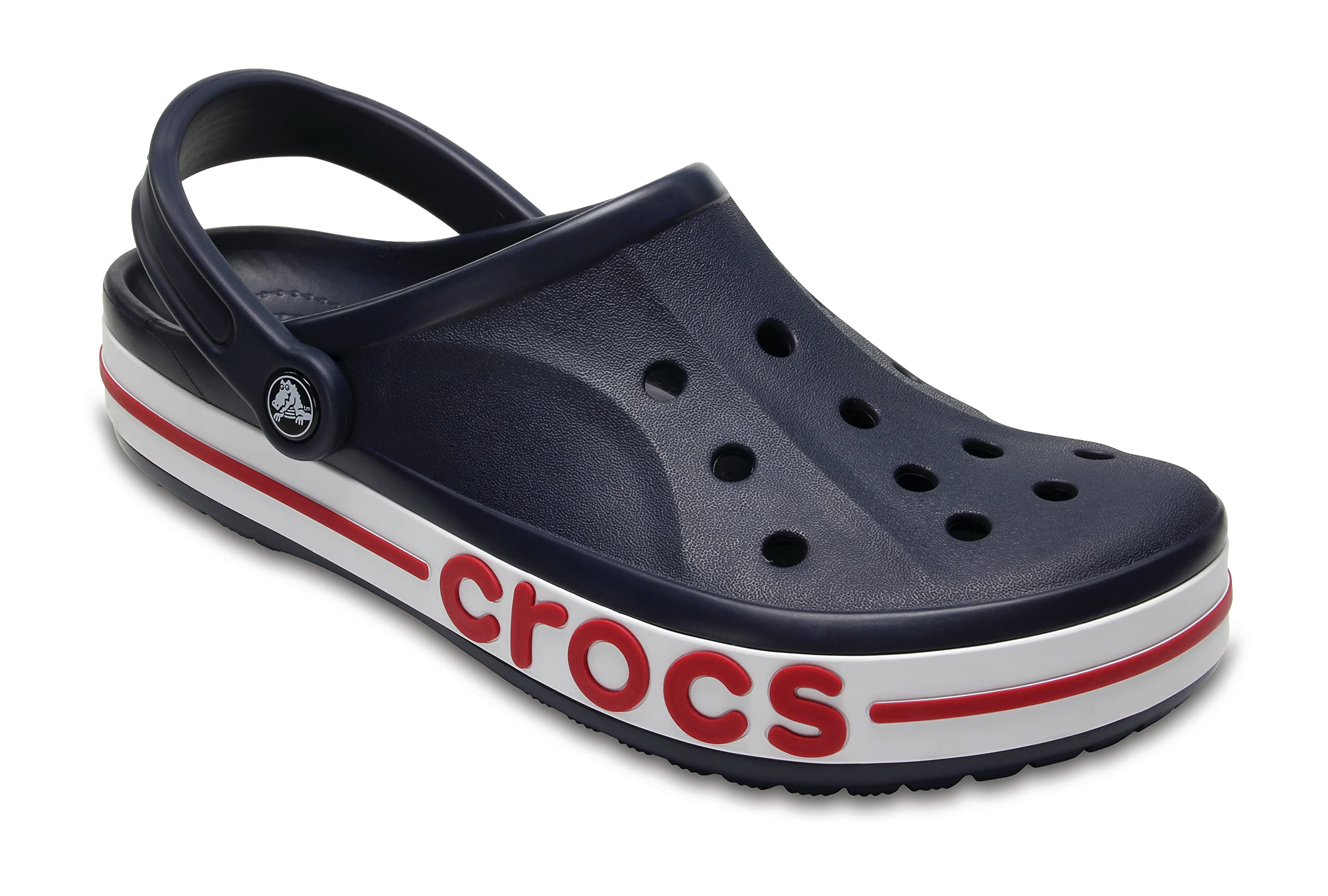 Crocs Unisex Adult Navy/Pepper Bayaband Clog 205089-4CC M10W12 (B0BQHTZPW8) Amazon Price History, Amazon Price Tracker