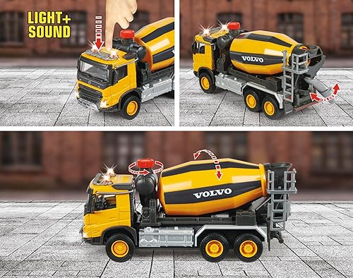 Miniatura 5 de Majorette - Grand Series - Camión enrutador Volvo FMX - 7.5 in (escala 1:43) - Sonidos y luces - a partir de 3 años - 213723002