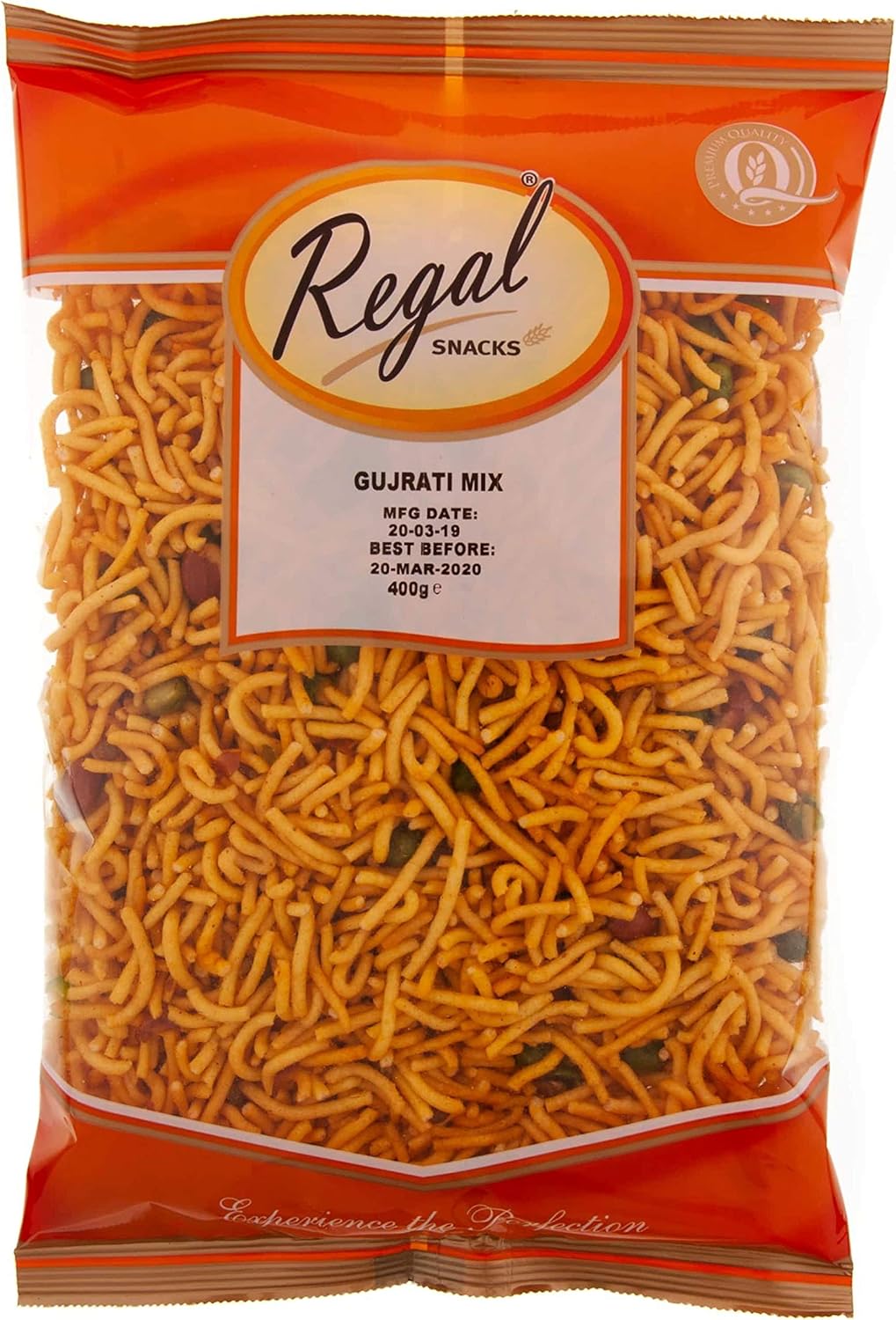 Regal Bakery Gujrati Mix 400gm Indian Snacks Gujrati Mix Hot