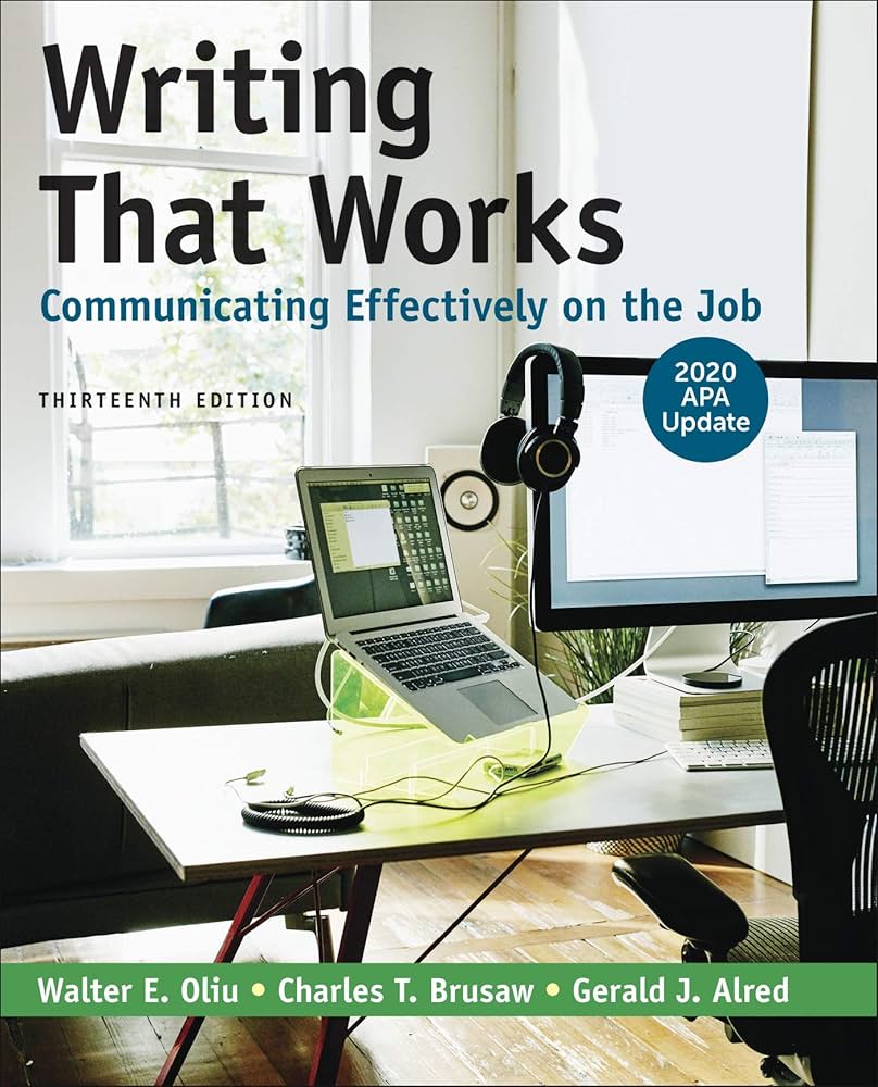 Writing That Works: Communicating Effectively on the Job