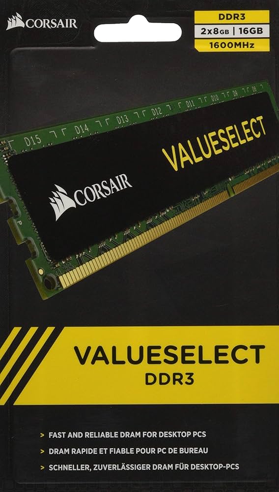 デスクトップ用メモリ16GB CORSAIR DDR3 8GB×2 CORSAIR VENGEANCE デスクトップ用 DDR3 メモリー 16GB (8GB×2枚