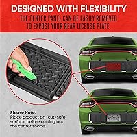 Vista 3 de Motor Trend Bumper Guard for Cars - Heavy-Duty Rear Car Bumper Protector for Parked Vehicles, High Intensity Reflector for Nighttime Visibility
