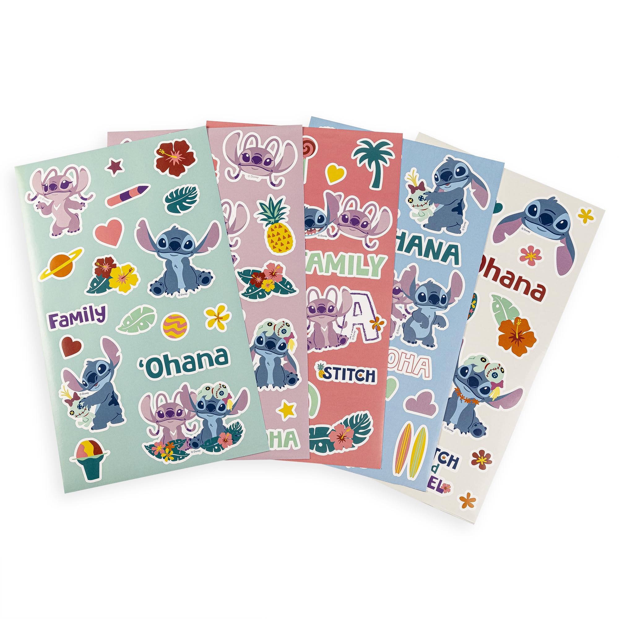 Kids Euroswan Sl Multicolored Lilo And Stitch Sticker Set For Kids, Scrapbooking, Laptop, Notebook Decoration,Luggage, Water Bottle, School, Birthday Party