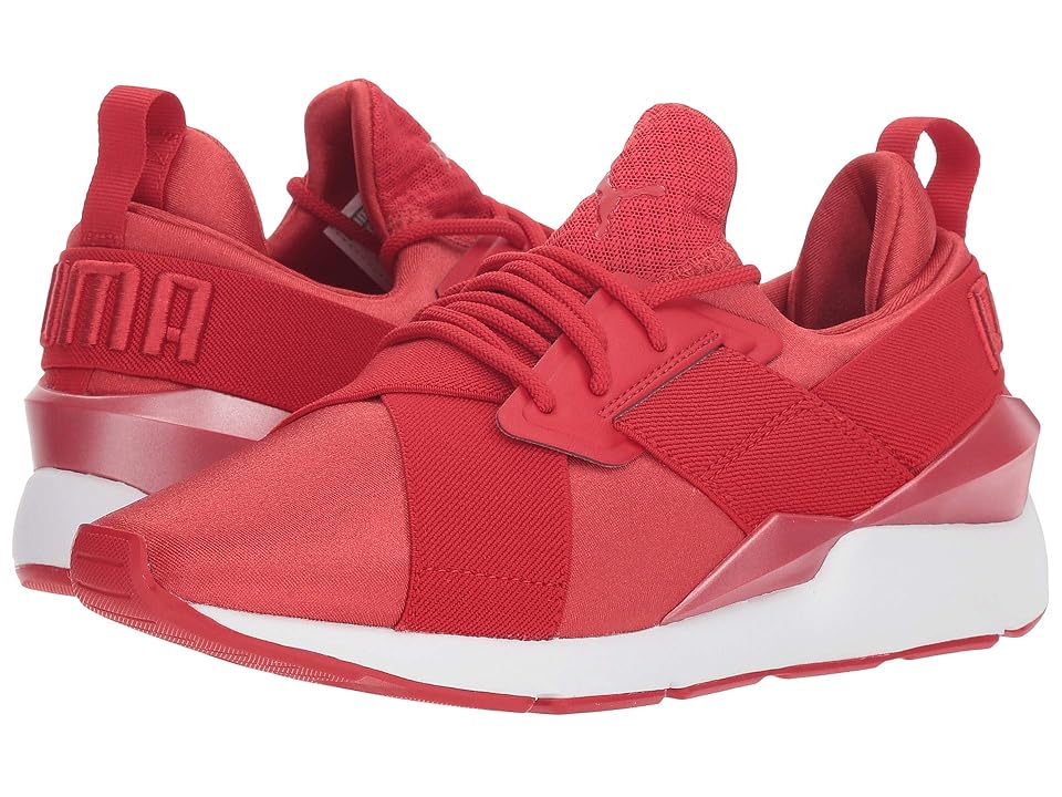

PUMA Muse Satin EP Pearl (Ribbon Red) Women's Shoes