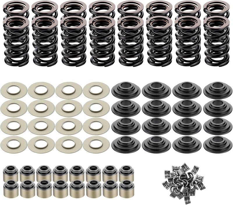 Kit de molas duplas de válvula LS .660" com retentores para cabeçotes LS de 15° – SK001