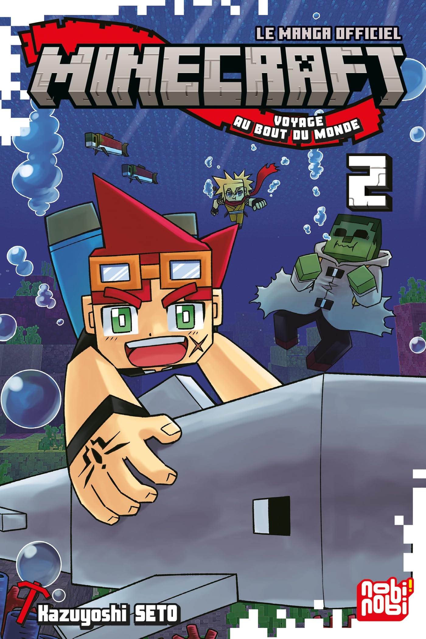 Minecraft, le manga officiel - Voyage au bout du monde T02: Tome 2